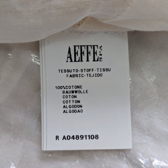 Size 8 Moschino Aeffe S.P.A. cotton crochet summer dress, neutral mini sun dress - Picture 7 of 13